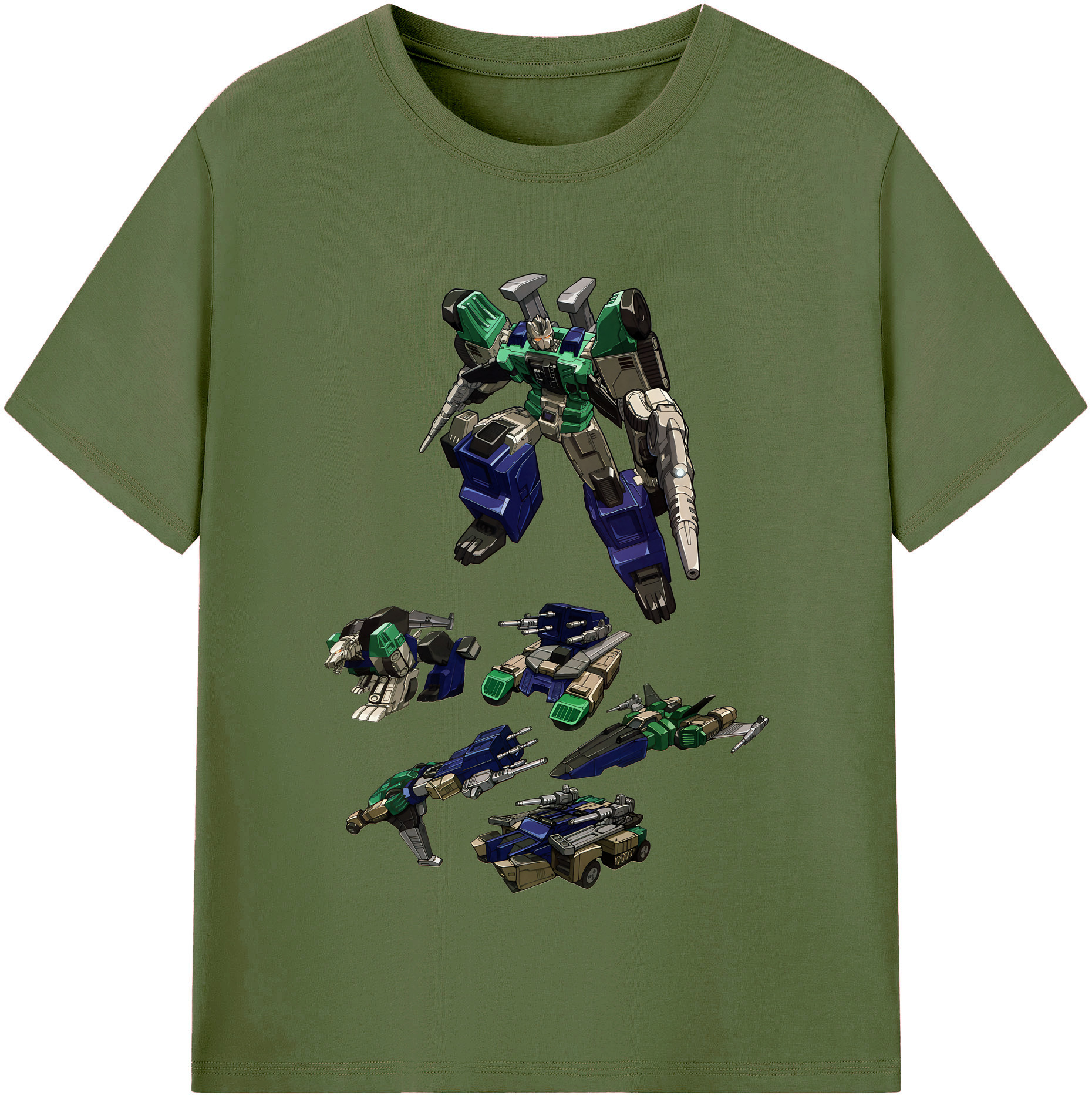 （画像用） Transformers トランスフォーマー 綿100％半袖Tシャツ（フロントプリント）